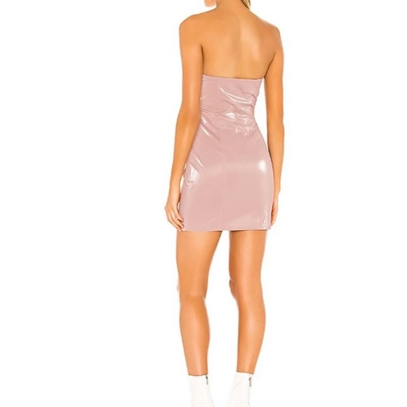 H:ours Mona Mini Dress in Blush - Picture 3 of 6